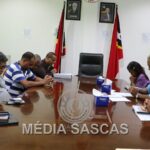 Amu Parókia Igreja Aimutin Ho Ekipa Hala’o Audiénsia Ho Diretór Ezekutivu SASCAS.