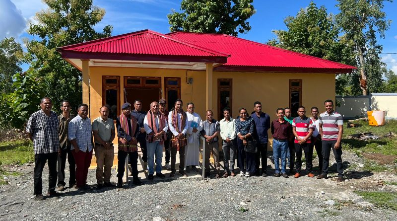 Koordenadór GASC Inaugura Edifísiu Uma Paz Manufahi.